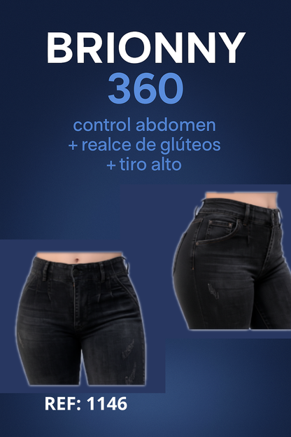 Coleccion 2025 Brionny Realce 360 Jeans