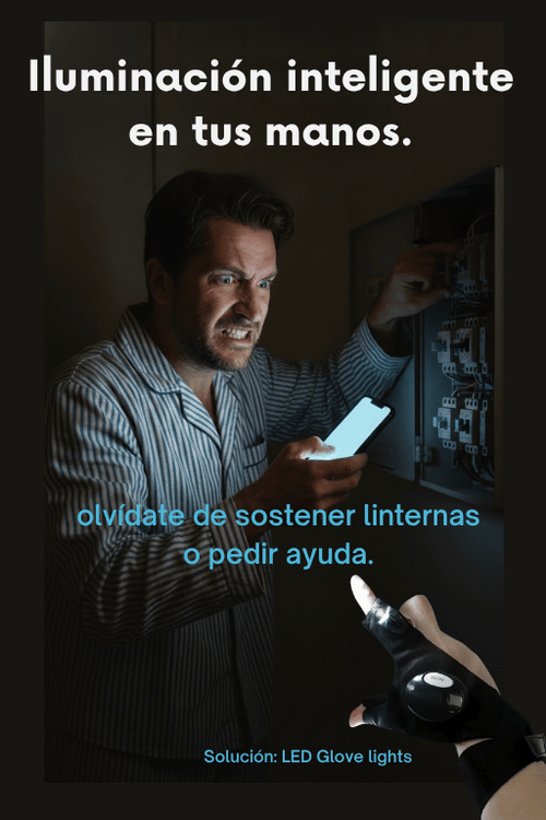 (1 Par) Led glove ligths